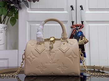 Louis Vuitton Speedy Bandoulière 20 Hazelnut 20.5x13.5x12cm