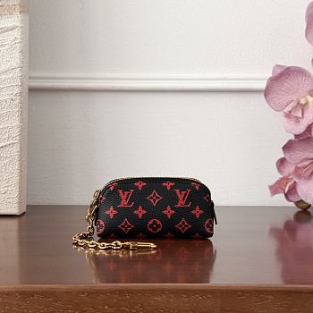 Louis Vuitton Cosmetic Lipstick Pouch 11x6x3.3cm