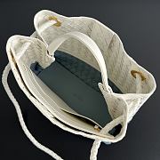 Bottega Veneta Andiamo white blue 32x25x11cm - 5