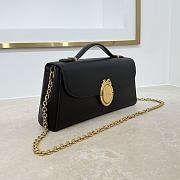 Dior Médaillon Pouch Black Smooth Calfskin 26x11.5x4.5cm - 3
