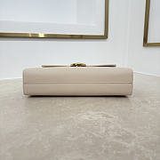 Dior Médaillon Pouch Latte Smooth Calfskin 26x11.5x4.5cm - 5