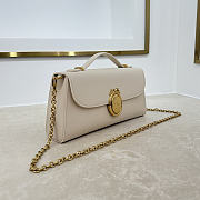 Dior Médaillon Pouch Latte Smooth Calfskin 26x11.5x4.5cm - 2