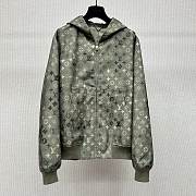 Louis Vuitton Monogram Embellished Hooded Blouson - 1