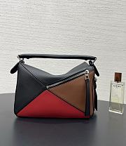 Loewe Small Lion Intarsio Puzzle bag classic calfskin 24x16x10cm - 3