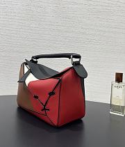 Loewe Small Lion Intarsio Puzzle bag classic calfskin 24x16x10cm - 2