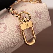 Louis Vuitton Cosmetic Lipstick Pouch Dune 11x6x3.3cm - 3