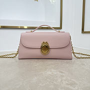 Dior Médaillon Pouch pink Smooth Calfskin 26x11.5x4.5cm - 1