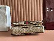 Gucci Medium crossbody bag with Web 35.5x25.5x10.5cm - 4