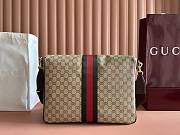Gucci Medium crossbody bag with Web 35.5x25.5x10.5cm - 3