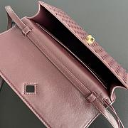 Bottega Veneta Andiamo Clutch 25 Burgundy 24x13.5x7cm - 5