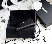 Chanel Interlocking CC black wallet  - 4