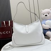 Gucci Jackie 1961 large shoulder bag white 35.5x28x4.5cm - 3
