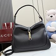 Gucci Jackie 1961 large shoulder bag black 35.5x28x4.5cm - 1