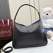 Gucci Jackie 1961 large shoulder bag black 35.5x28x4.5cm - 4