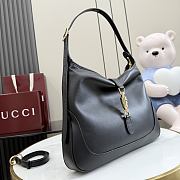 Gucci Jackie 1961 large shoulder bag black 35.5x28x4.5cm - 3