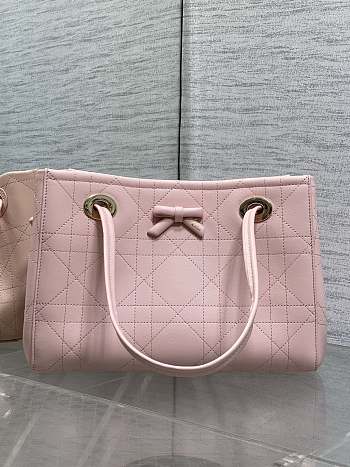 Dior Small Promenade Shopping Bag Pink 27x20x12.5cm