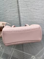 Dior Small Promenade Shopping Bag Pink 27x20x12.5cm - 5