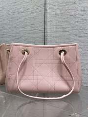 Dior Small Promenade Shopping Bag Pink 27x20x12.5cm - 3