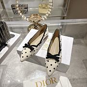  Dior Romance Ballerina in white flat - 3