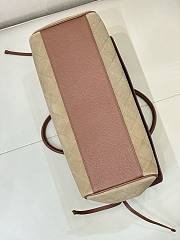 Chanel 26s Shopping bag Brown suede 38x22x16cm - 5
