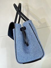Chanel 26s Shopping bag Denim 38x22x16cm - 3