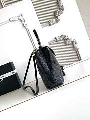 Chanel Top Handle Envelope Flap Bag black Calfskin Gold 31x24x9cm - 4