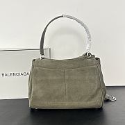 Balenciaga Rodeo Small Bag green suede - 28.9x20x9.9cm - 2