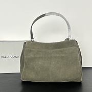Balenciaga Rodeo Bag green suede - 34x11x24cm - 3