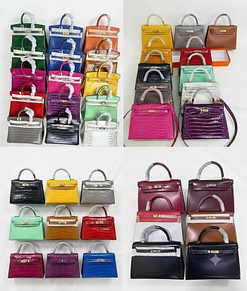 LIMITED QUANTITY SALE Hermes Box, Crocodile