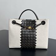 Bottega Veneta Andiamo Natural 32x25x11cm - 1