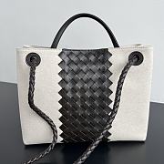 Bottega Veneta Andiamo Natural 32x25x11cm - 4