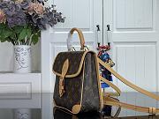 Louis Vuitton Diane Backpack PM 21x21.5x9cm - 4