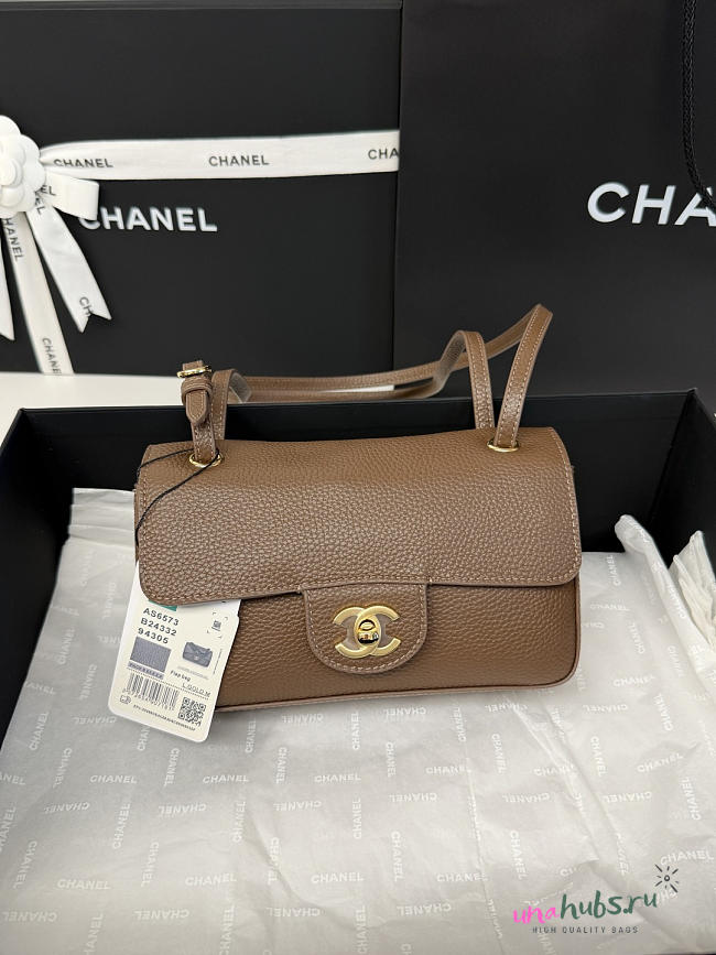 Chanel 26B Maxi mini Brown Gold 20x13x6cm - 1