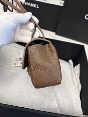 Chanel 26B Maxi mini Brown silver 20x13x6cm - 5