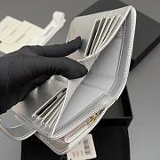 Chanel Wallet Silver 15x10x2.5cm - 4