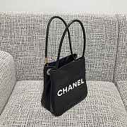Chanel Lambskin Camellia Tote Bag 24x25x12cm - 2