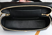 Chanel Top Handle Slim Vanity Lizard Calfskin Black 19.5x17x5cm - 5