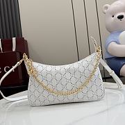 Gucci Lady Lunetta Chain small white shoulder bag 24.5x15x5cm - 1