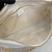 Gucci Lady Lunetta Chain small white shoulder bag 24.5x15x5cm - 2