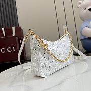 Gucci Lady Lunetta Chain small white shoulder bag 24.5x15x5cm - 3