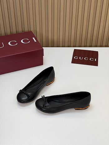 Gucci Women's ballerina with bamboo