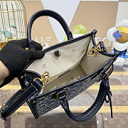 Louis Vuitton OnTheGo Bag Monogram denim 25x11.5x19cm - 3