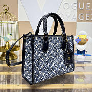 Louis Vuitton OnTheGo Bag Monogram denim 25x11.5x19cm - 2