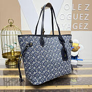 Louis Vuitton Neverfull MM Denim Monogram - 47x28x14cm - 4