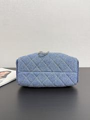 Chanel Mini 25 Handbag Denim 22x21x10cm - 2