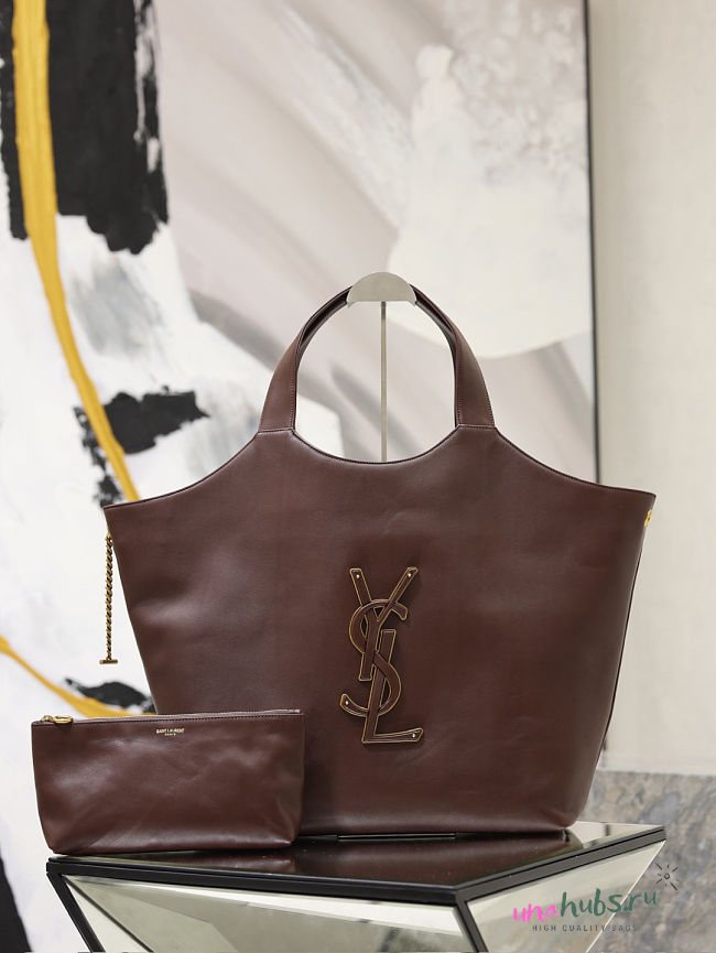 YSL ICARE in smooth leather 37–55x43x5cm - 1