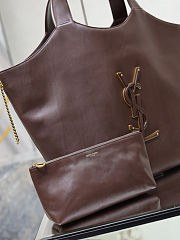 YSL ICARE in smooth leather 37–55x43x5cm - 3