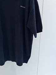 Miu Miu Cashmere polo sweater - 4