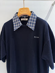 Miu Miu Cashmere polo sweater - 2