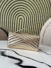 Chanel Pouch Bag Gold 25x13x6.5cm - 2